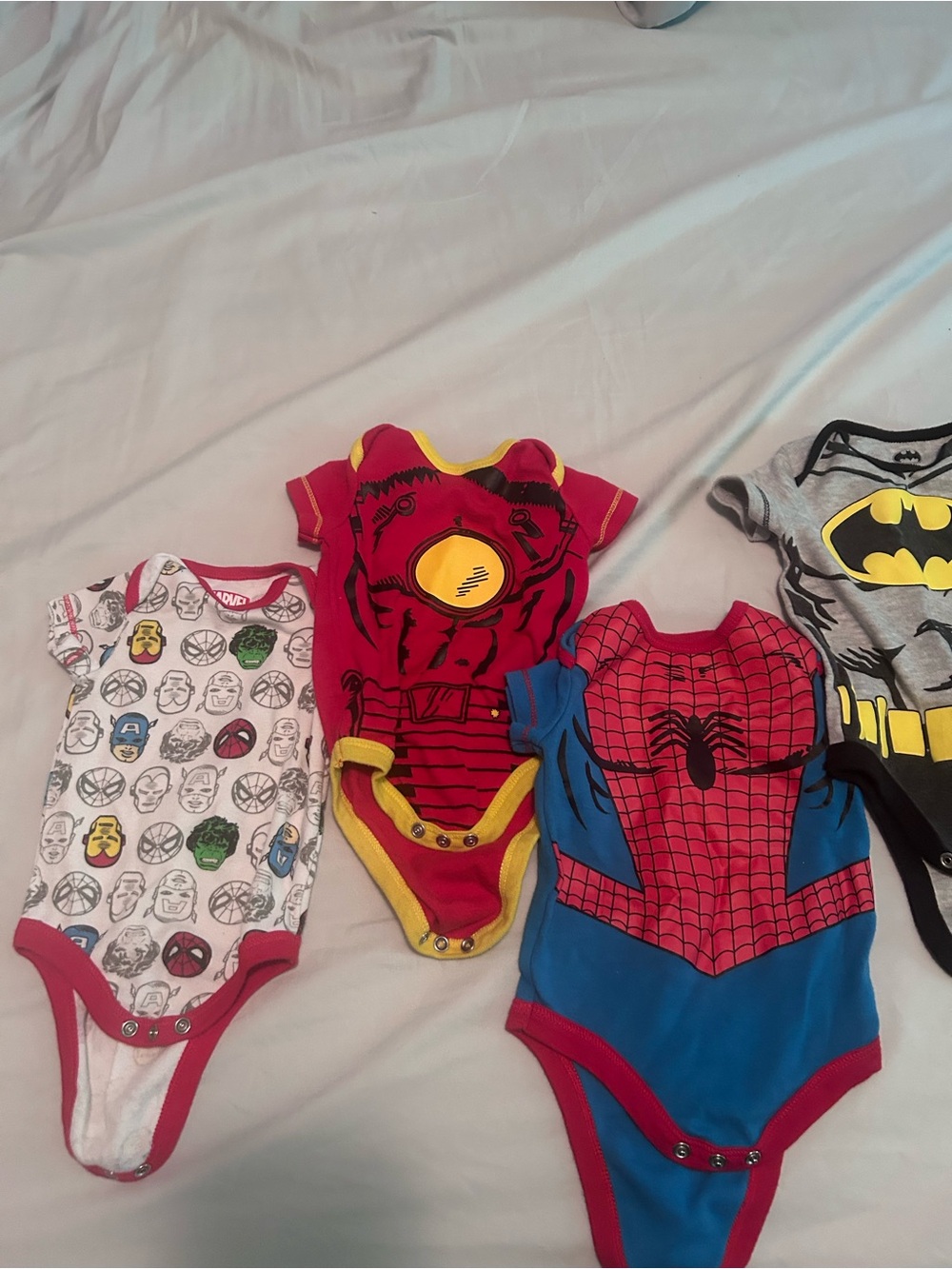 Super hero onesie bundle 3 month